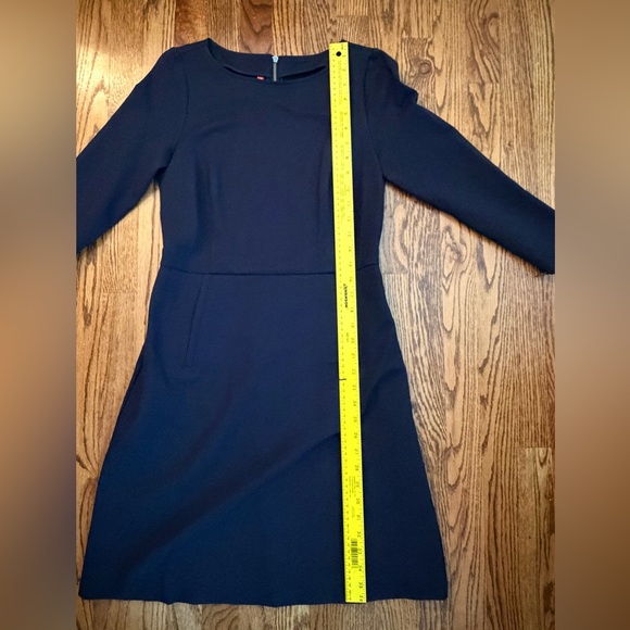Spanx Perfect A-Line 3/4 Sleeve Dress – Navy Blue - Small - Picture 8 of 13